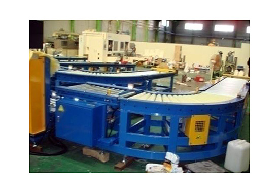 Conveyor 설비 : 투입, 배출 자동 이송 및 분기장치